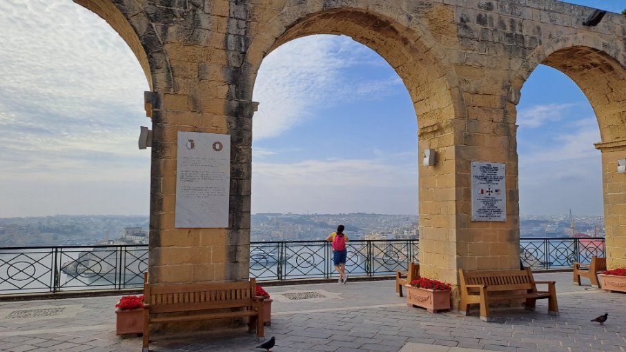 Valeta, Malta, Lower Barraka Garden